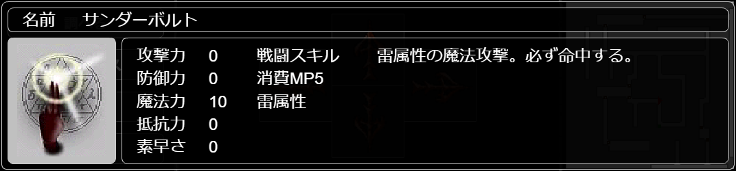 サンダーボルト